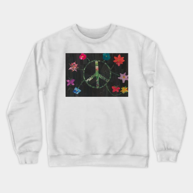 Let Peace Grow Crewneck Sweatshirt by cajunhusker